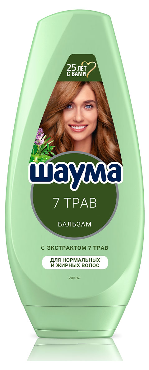 Бальзам для нормальных и жирных волос «Шаума» 7 Трав для нормальных и жирных волос, 300 мл