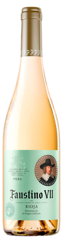 Вино Faustino VII VIURA белое сухое Испания, 0,75 л