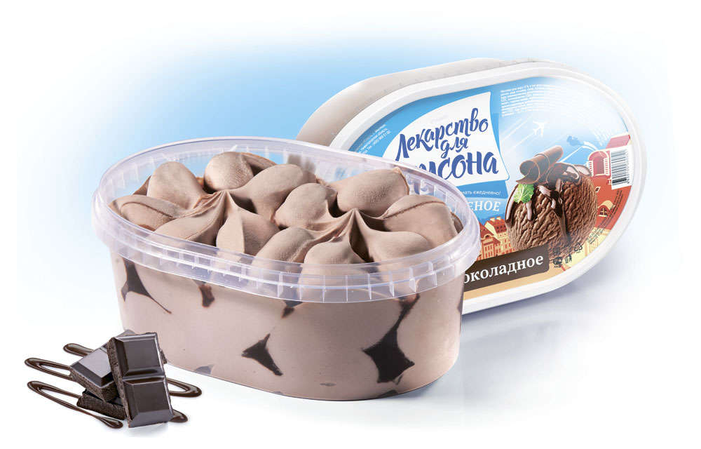 Мороженое «КоЛибри» шоколадное с шоколадным топингом ЗМЖ, 500 г