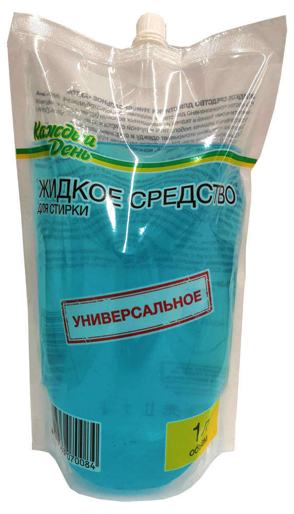 Гель для стирки «Каждый день» универсальный, 1 л