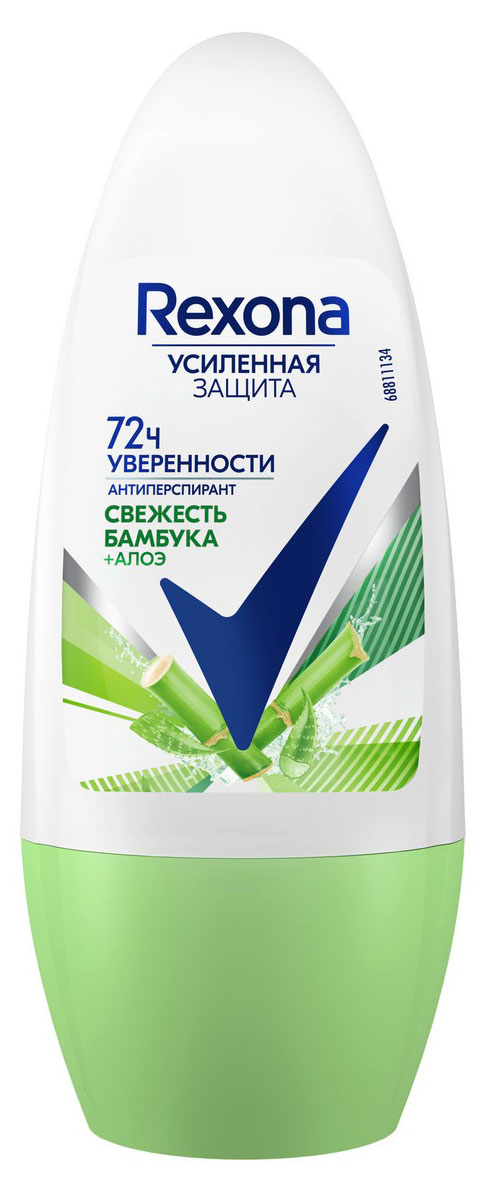 Дезодорант-антиперспирант женский «Рексона» Свежесть Бамбука и Алоэ шариковый, 50 мл