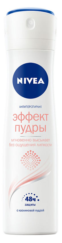 Дезодорант-антиперспирант спрей NIVEA Эффект Пудры, 150 мл