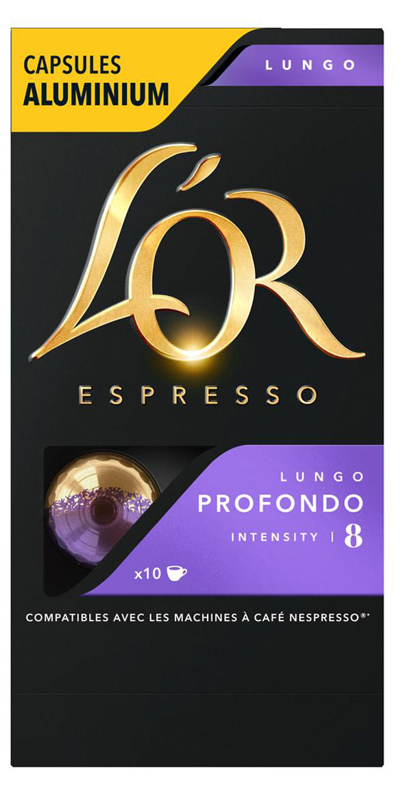 Кофе в капсулах L’or Espresso Lungo Profondo Франция, 10 капсул