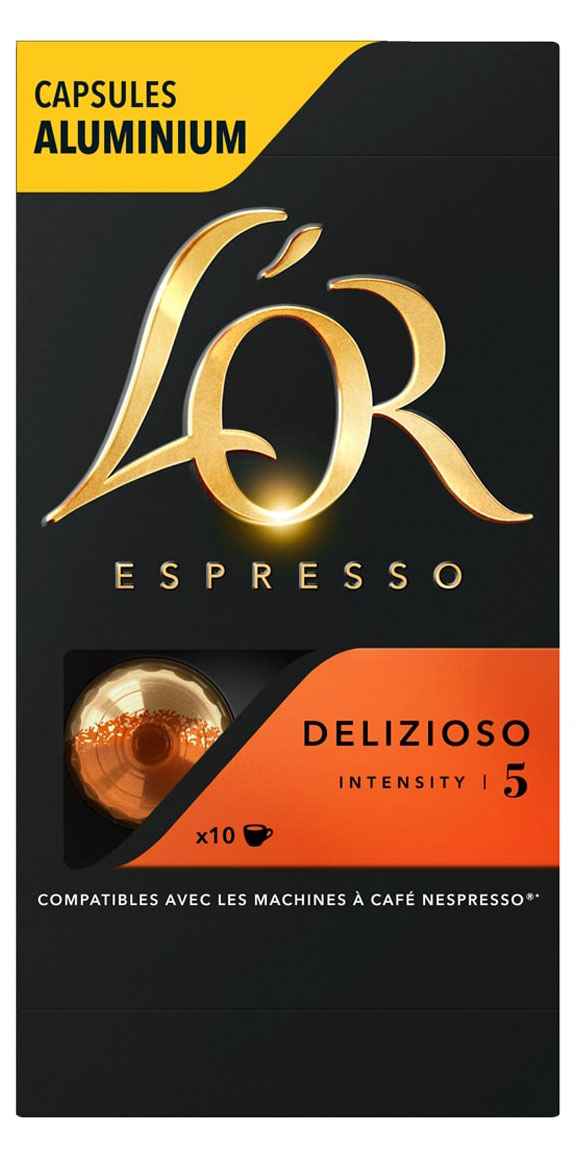 Кофе в капсулах L’or Espresso Delizioso Франция, 10 капсул