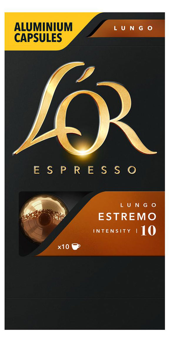 Кофе в капсулах L’or Espresso Lungo Estremo Франция, 10 капсул