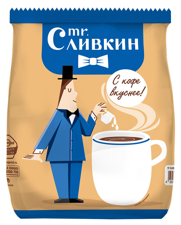 Заменитель сухих сливок «Mr. Сливкин», 200 г