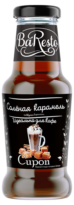 Сироп Baresto Соленая карамель, 250 мл