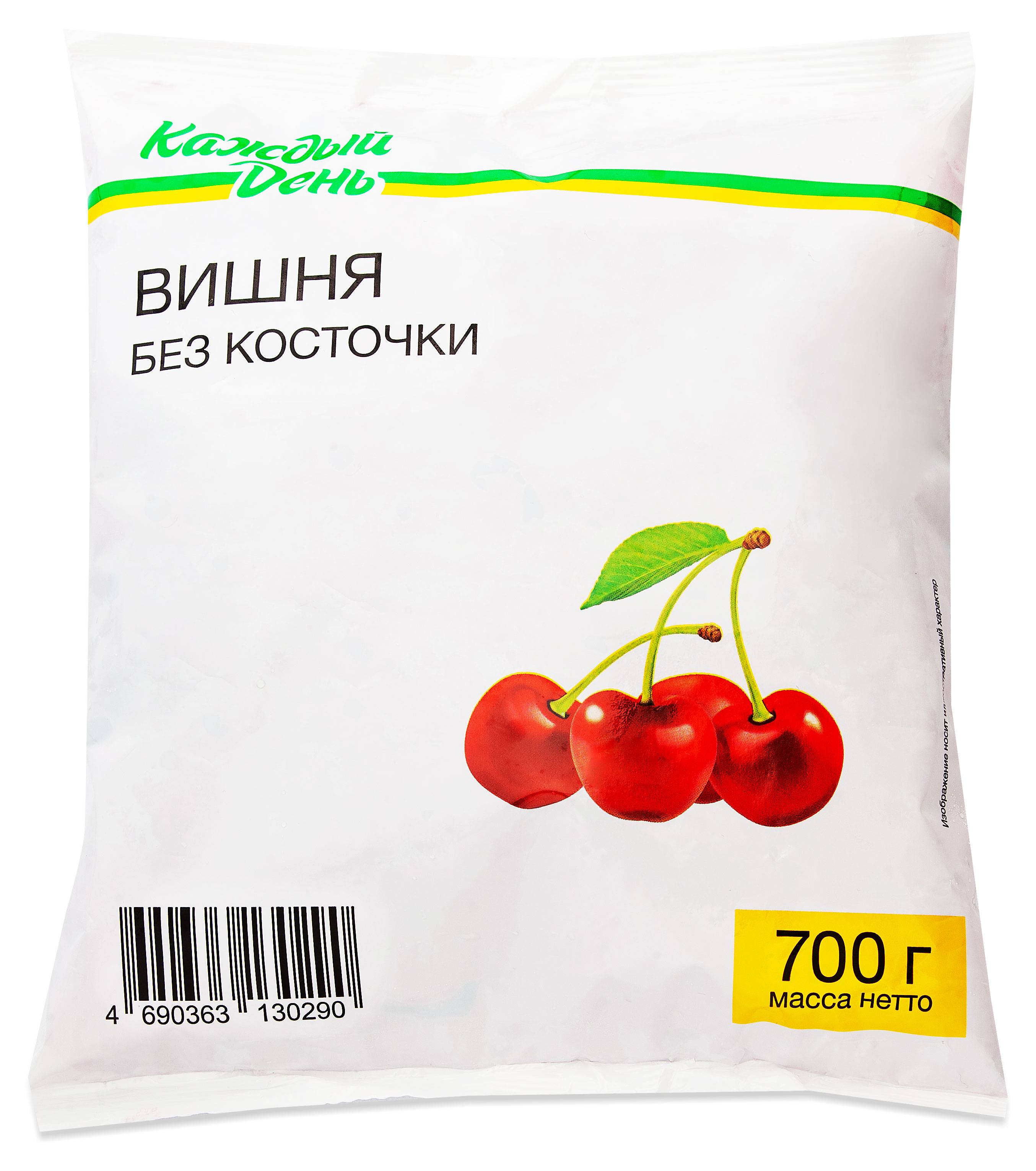 Вишня без косточек «Каждый день» замороженная, 700 г