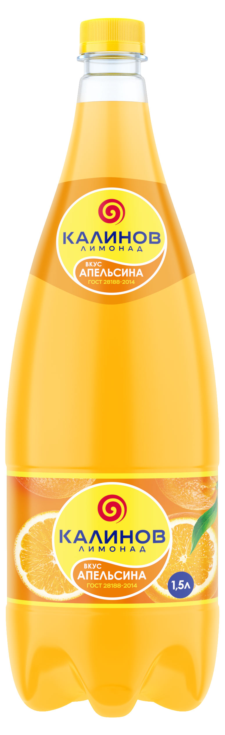 Напиток газированный «Калинов Лимонад» Апельсин, 1,5 л