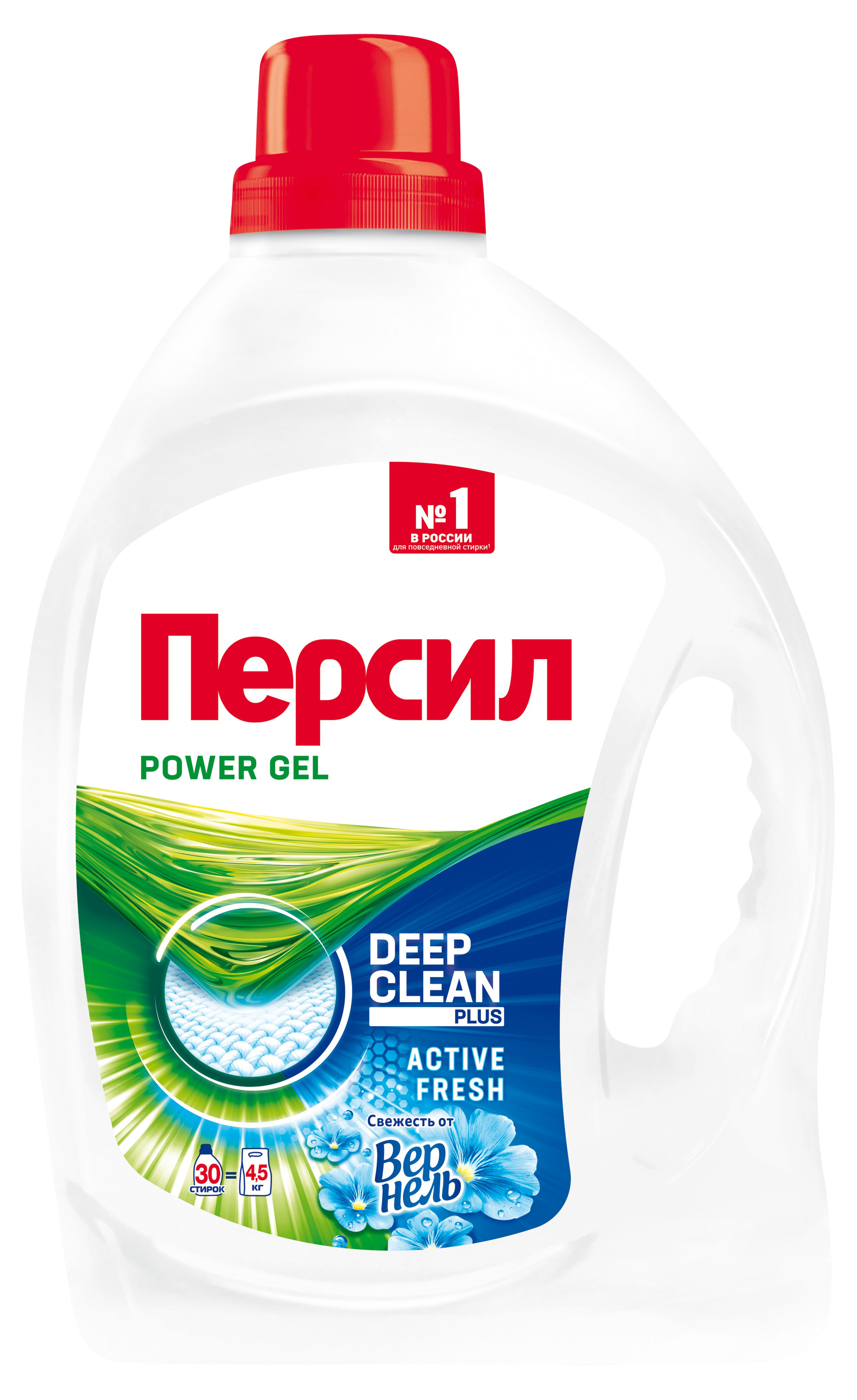 Гель для стирки «Персил» Свежесть от Вернель для белого белья, 1,95 л (30 стирок)