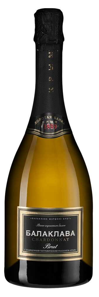 Игристое вино «Балаклава» Chardonnay Brut белое брют Россия, 0,75 л