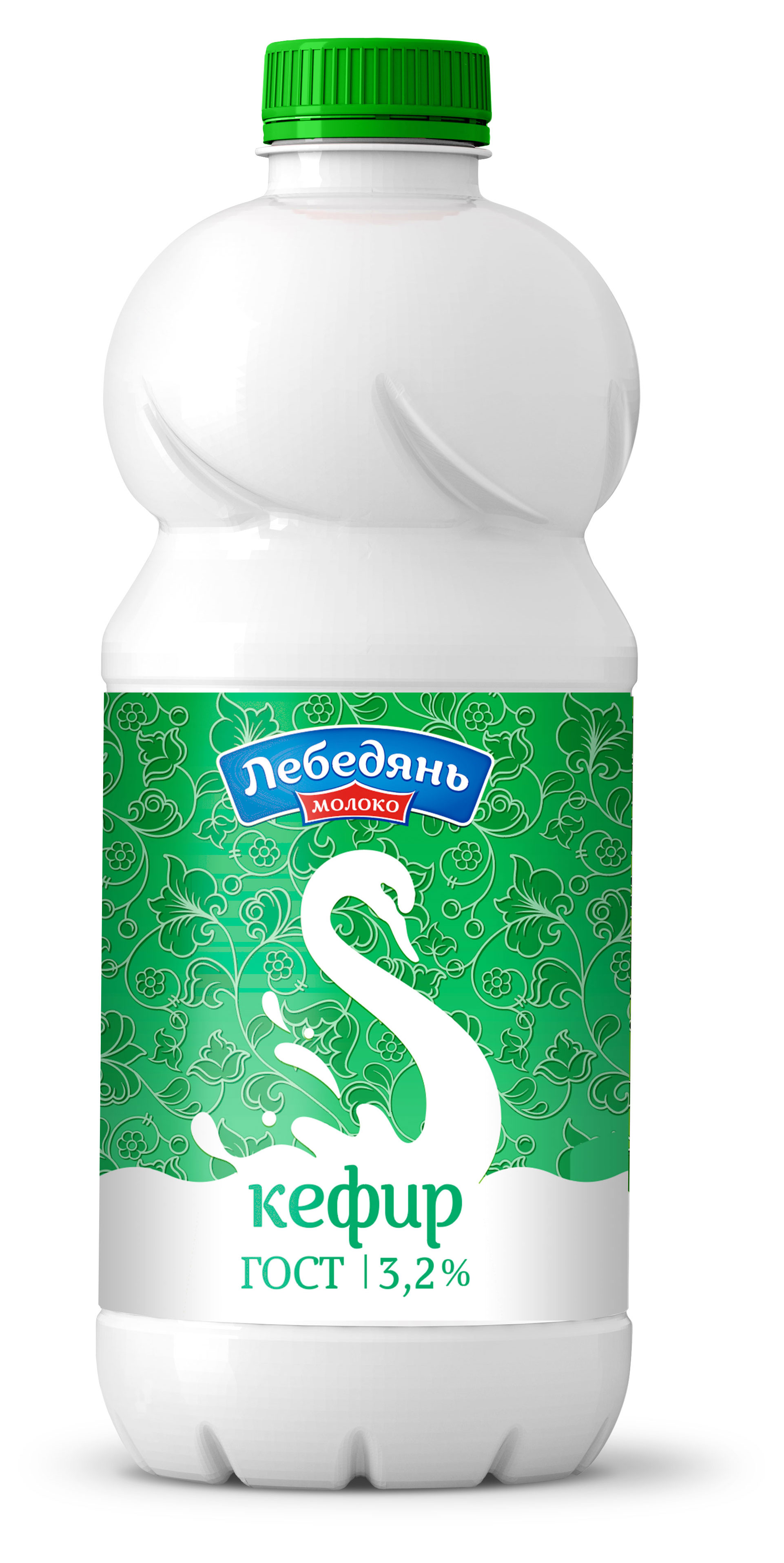 Кефир «Лебедянь молоко» 3,2% БЗМЖ, 900 г