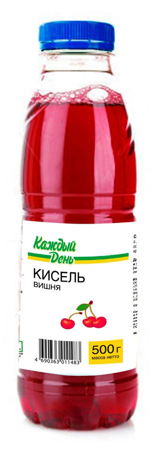 Кисель «Каждый день» Вишня охлажденный, 500 г