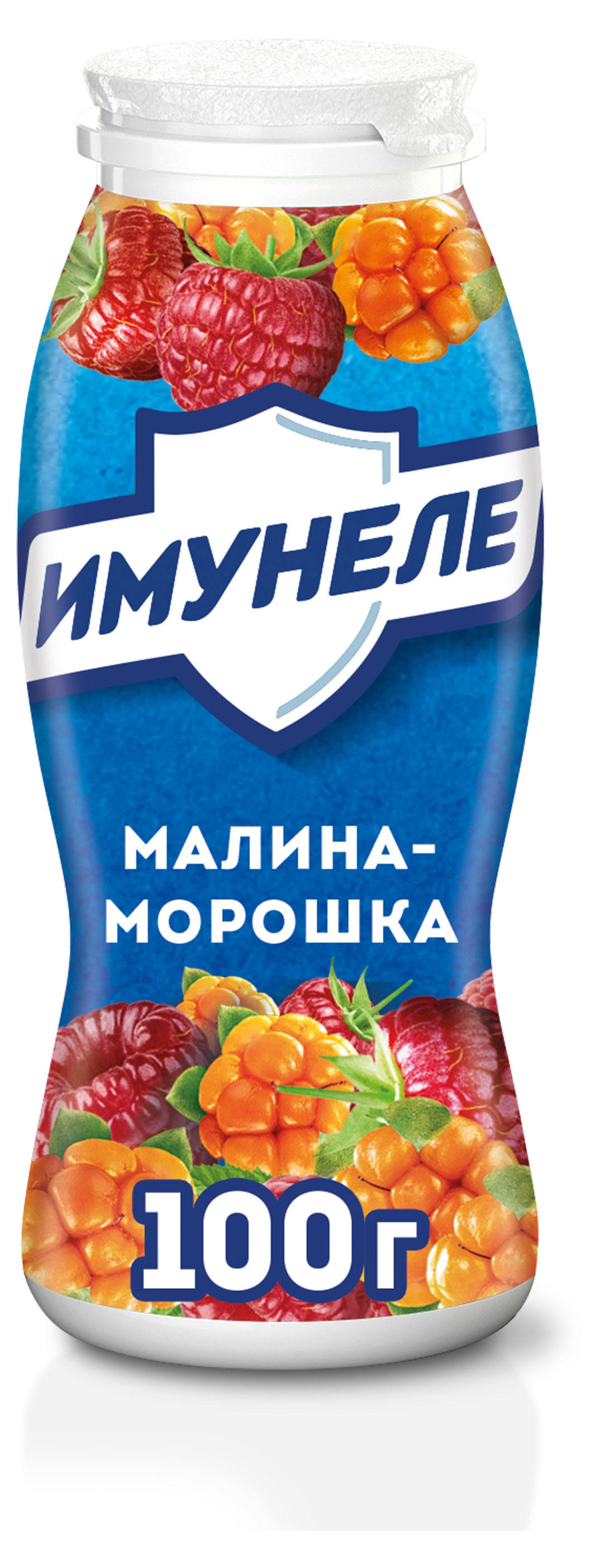 Напиток кисломолочный «Имунеле» малина-морошка 1.2%, 100 г