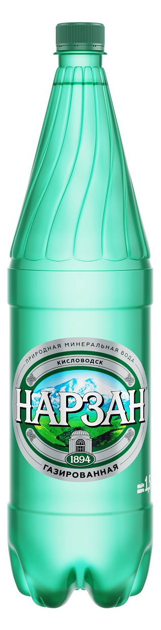 Вода минеральная «Нарзан» газированная, 1,5 л