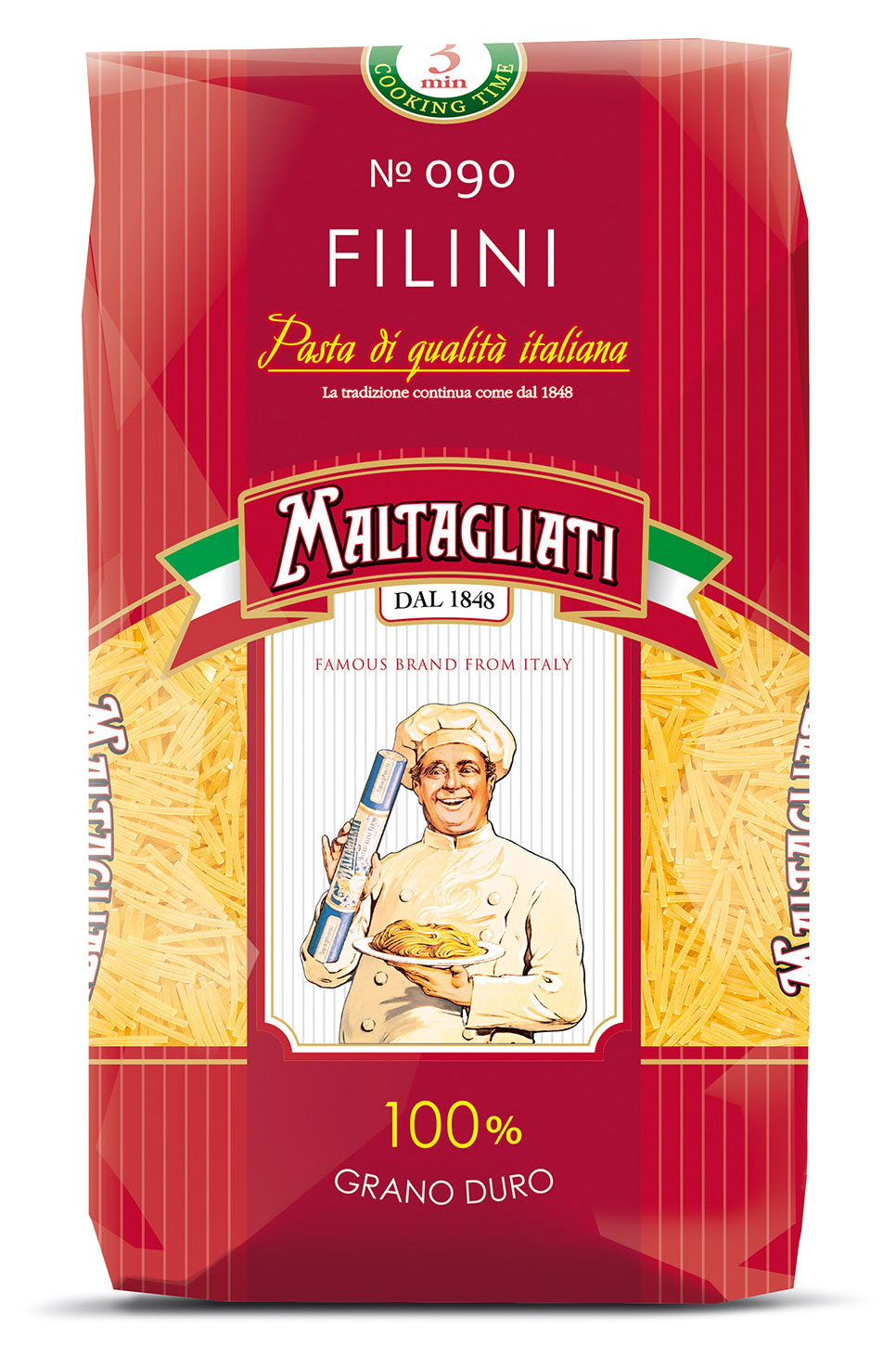 Макаронные изделия Maltagliati Filini №090 вермишель, 450 г