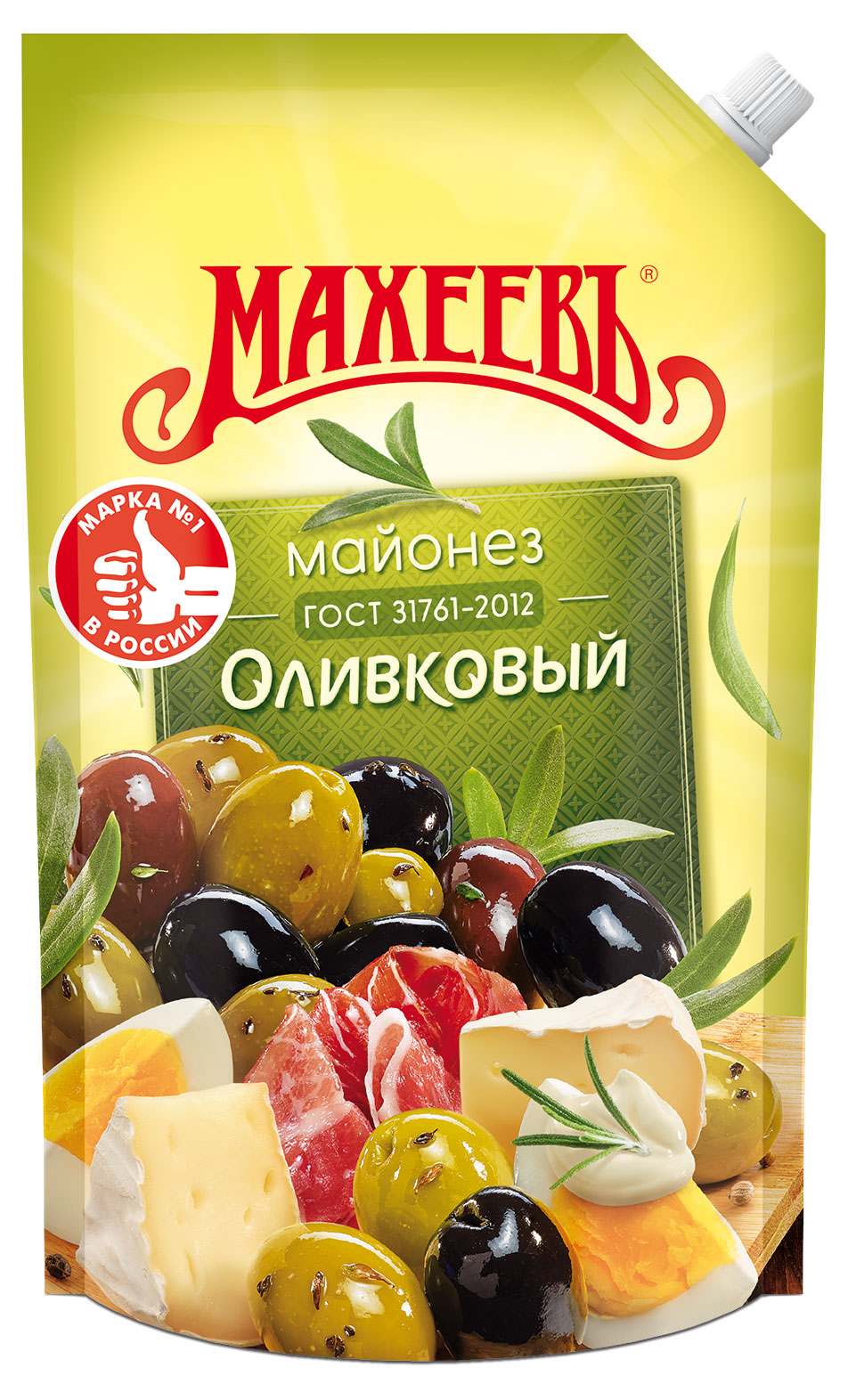 Майонез оливковый «Махеевъ» 50,5%, 770 г