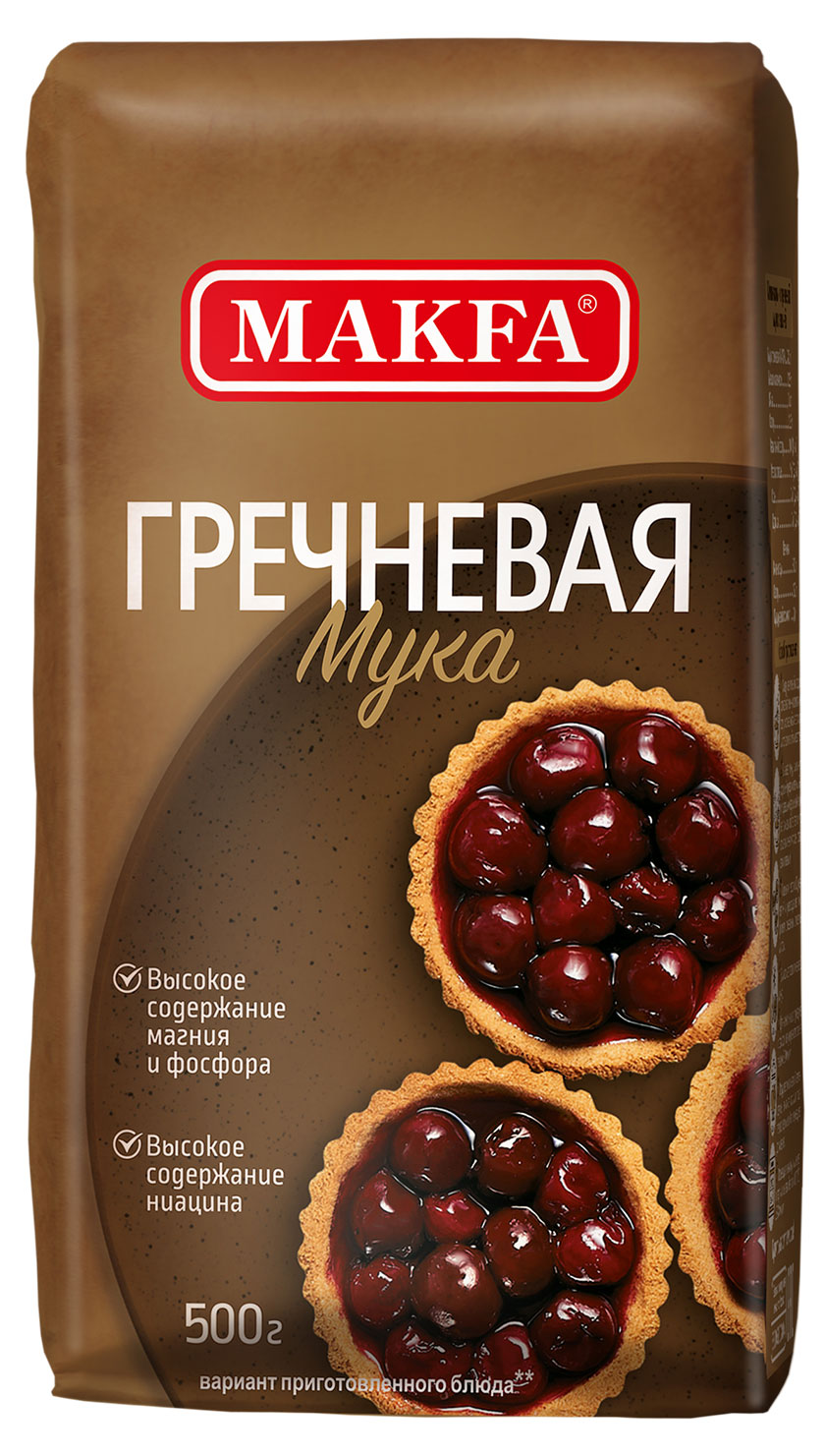 Мука MAKFA гречневая, 500 г