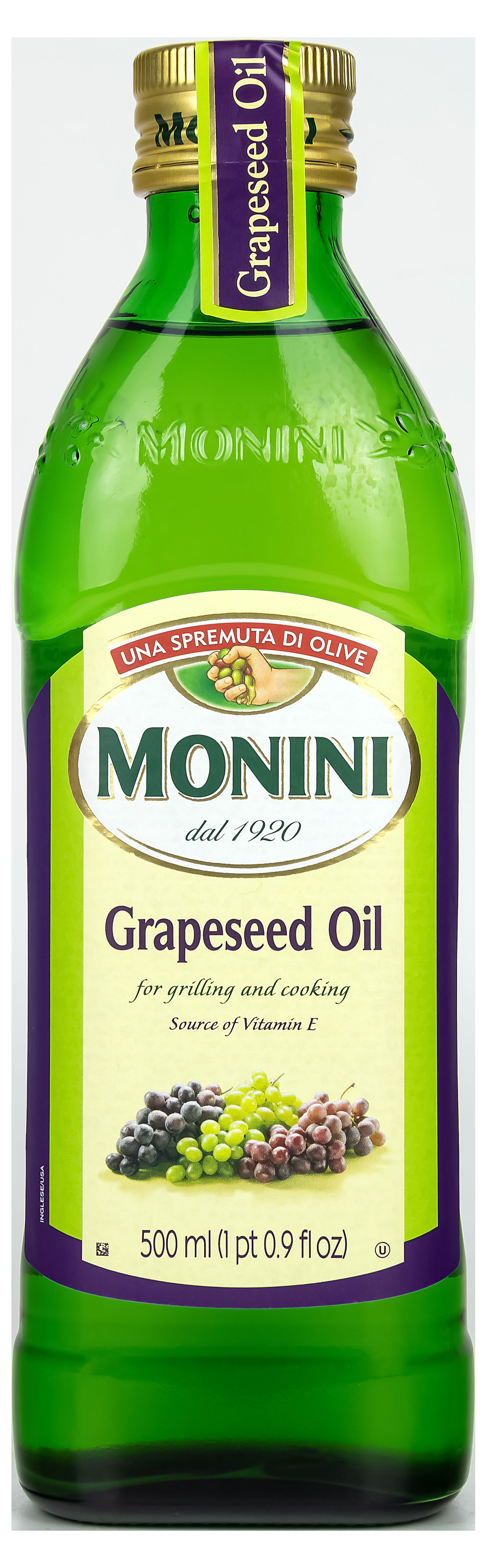 Масло из виноградных косточек Monini Grapeseed Oil рафинированное , 500 мл