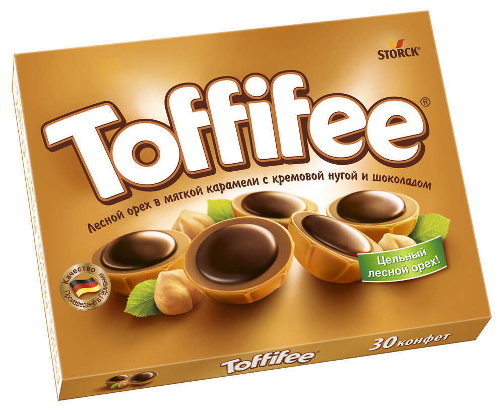 Конфеты Toffifee с лесным орехом, 250 г