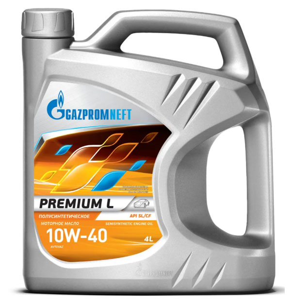 Масло моторное Gazpromneft Premium L 10W-40, 4 л