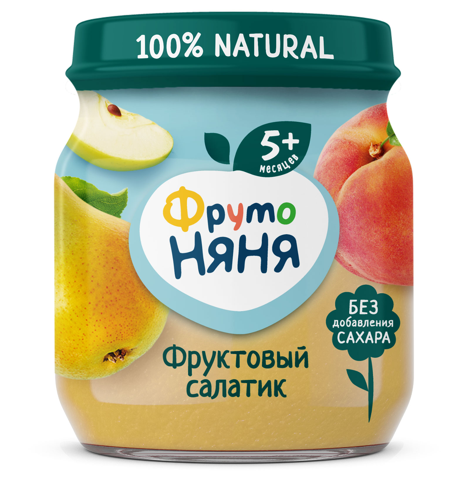 Пюре «ФрутоНяня» Фруктовый салатик с 5 мес., 100 г