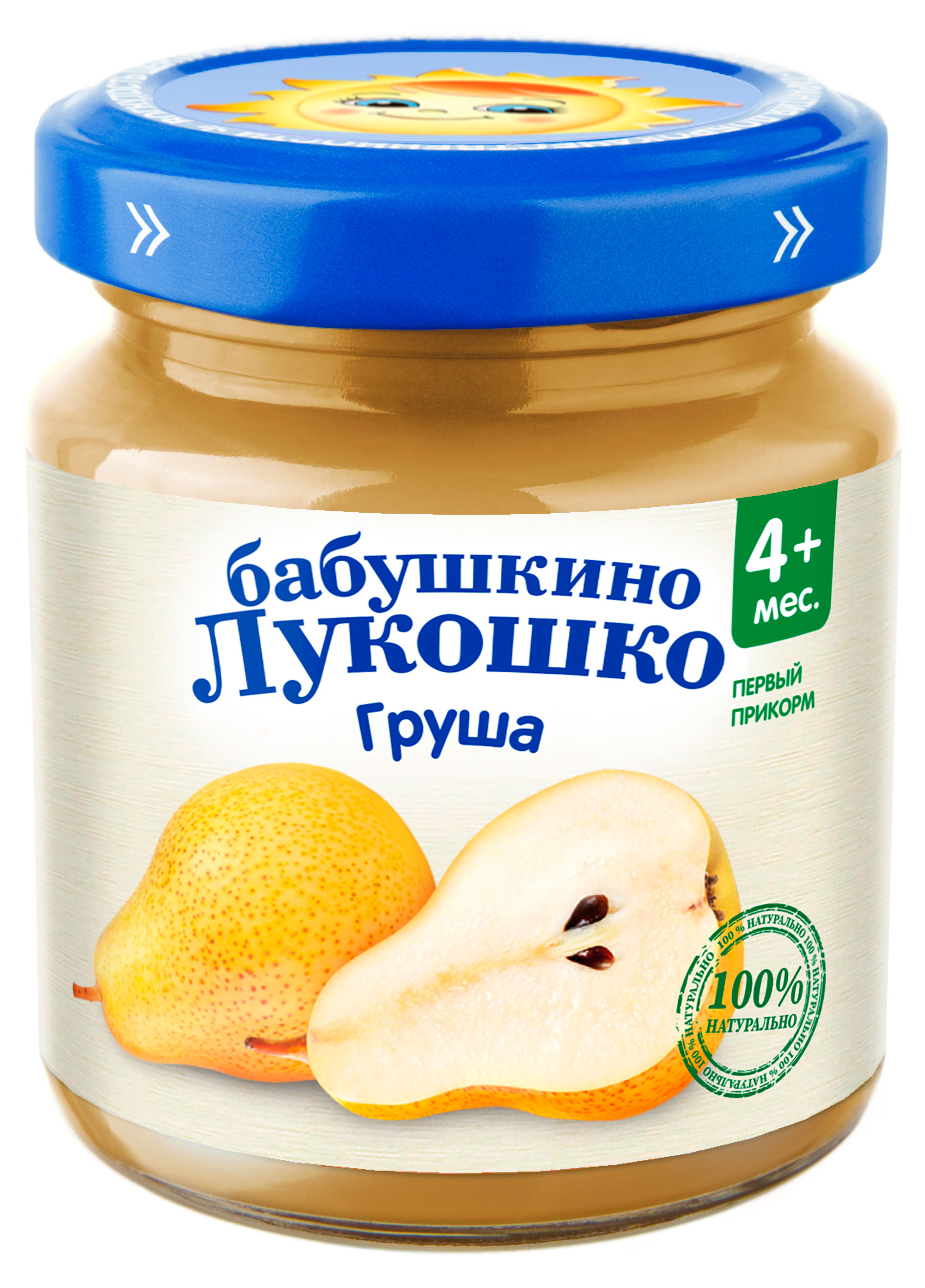 Пюре «Бабушкино Лукошко» Груша с 4 мес., 100 г