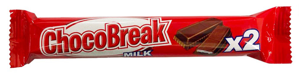 Батончик шоколадный Choco Break с молочной начинкой, 40 г