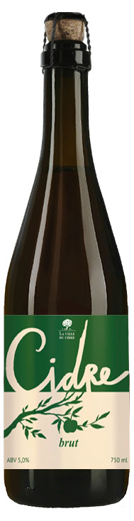 Сидр «Василеостровское» Brut игристый сухой 5%, 750 мл