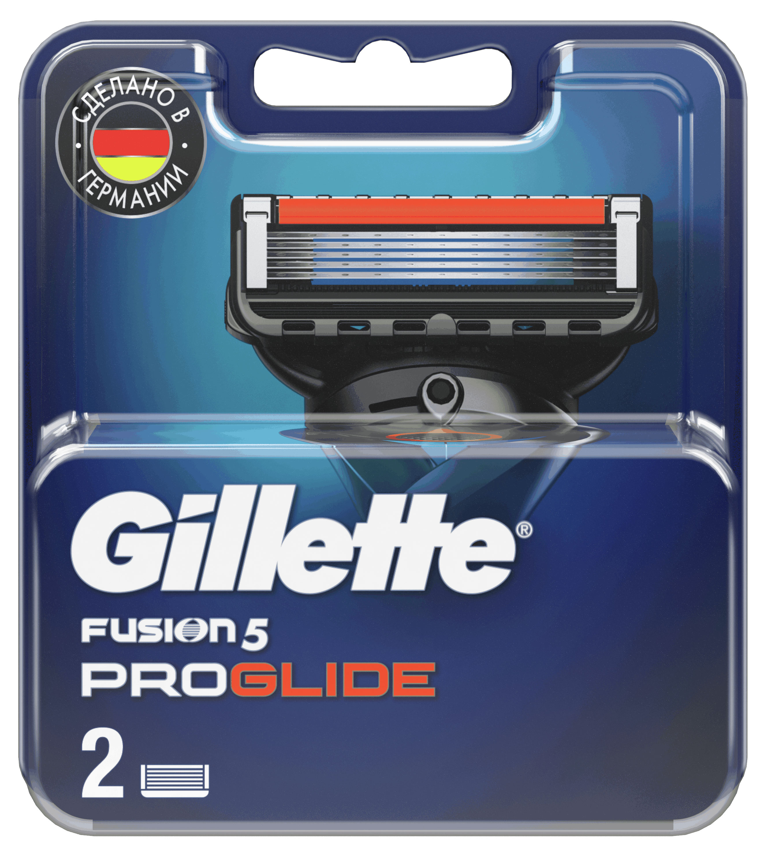 Сменные кассеты для бритья Gillette Fusion5 ProGlide, 2 шт