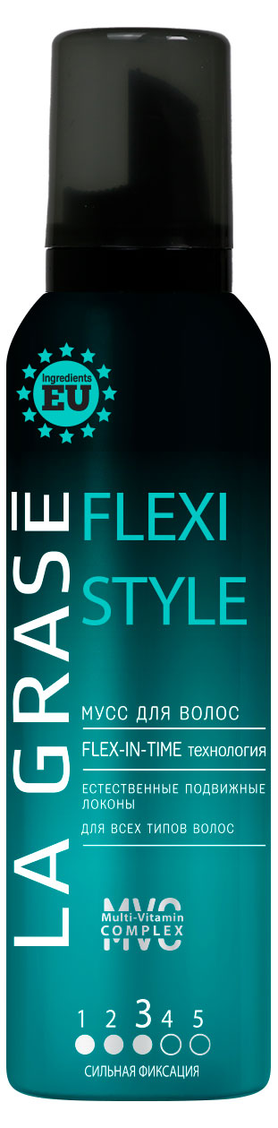 Мусс для укладки волос La Grase Flexi Style, 150 мл