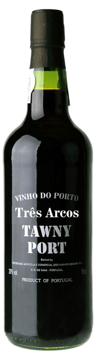 Портвейн Tres Arcos Tawny Porto красный сладкий Португалия, 0,75 л