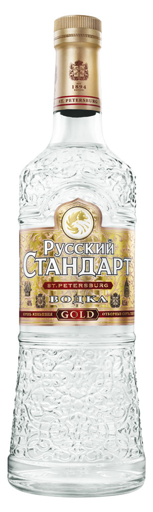 Водка «Русский Стандарт» Gold Россия, 0,5 л