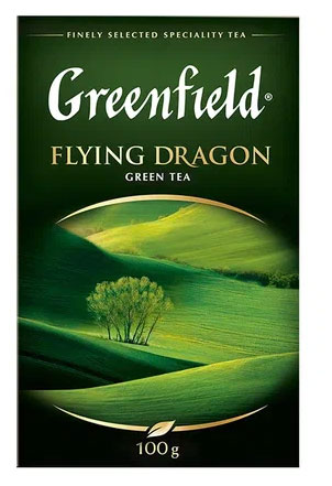 Чай зеленый Greenfield Flying Dragon, 100 г