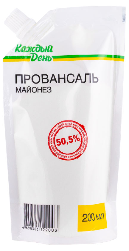 Майонез «Каждый День» Провансаль 50,5%, 200 мл