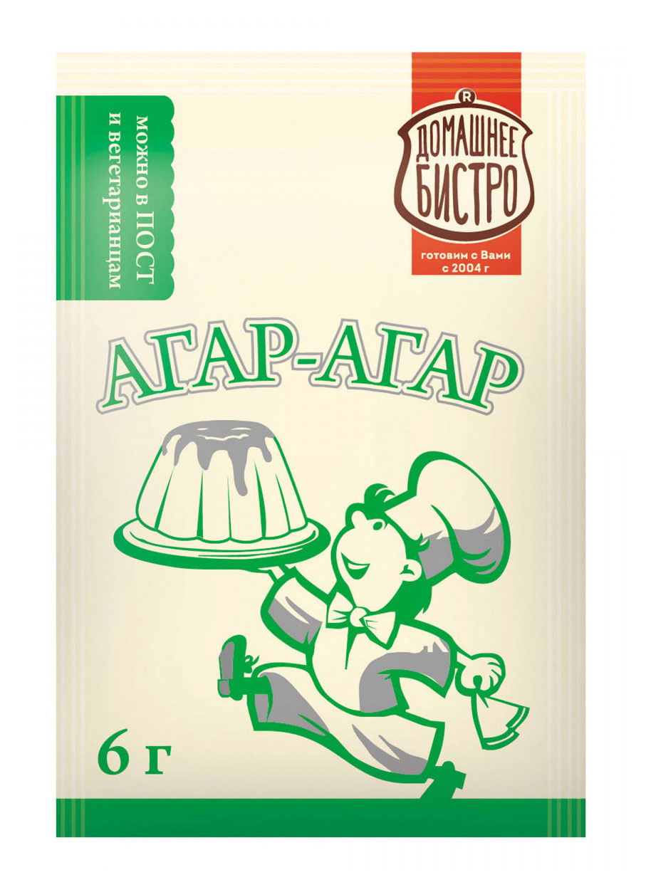 Агар-агар «Домашнее Бистро», 6 г