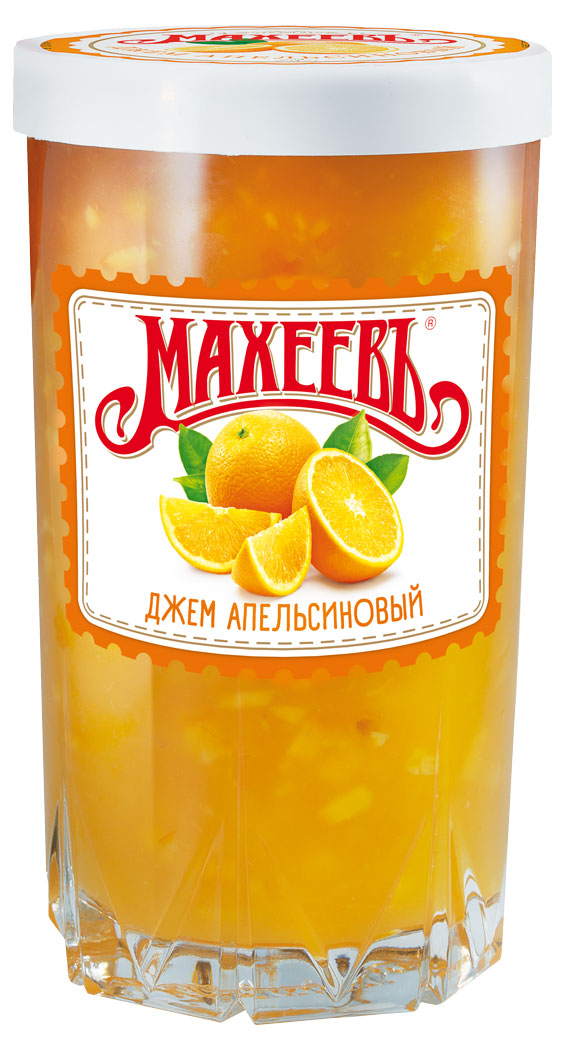 Джем «МАХЕЕВЪ» апельсиновый, 400 г