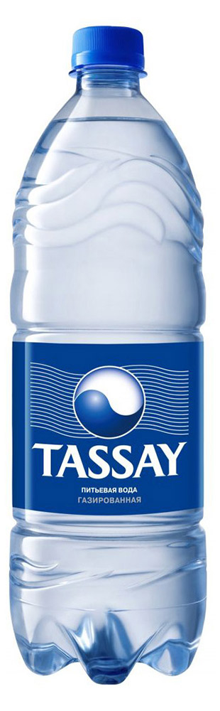 Вода питьевая TASSAY газированная, 1 л