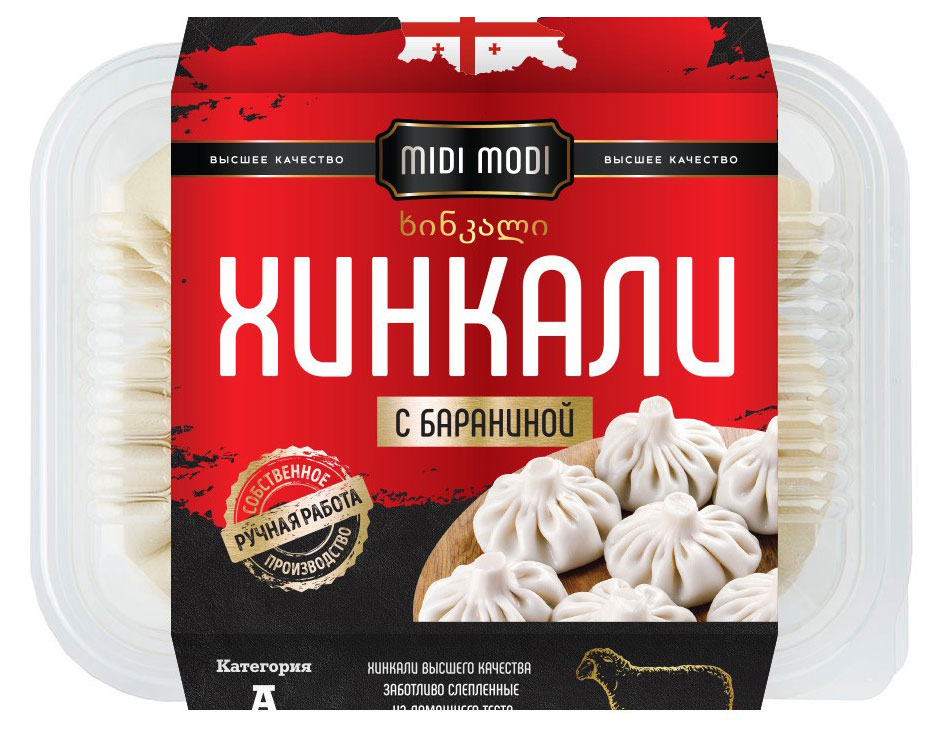 Хинкали Midi Modi с бараниной, 520 г