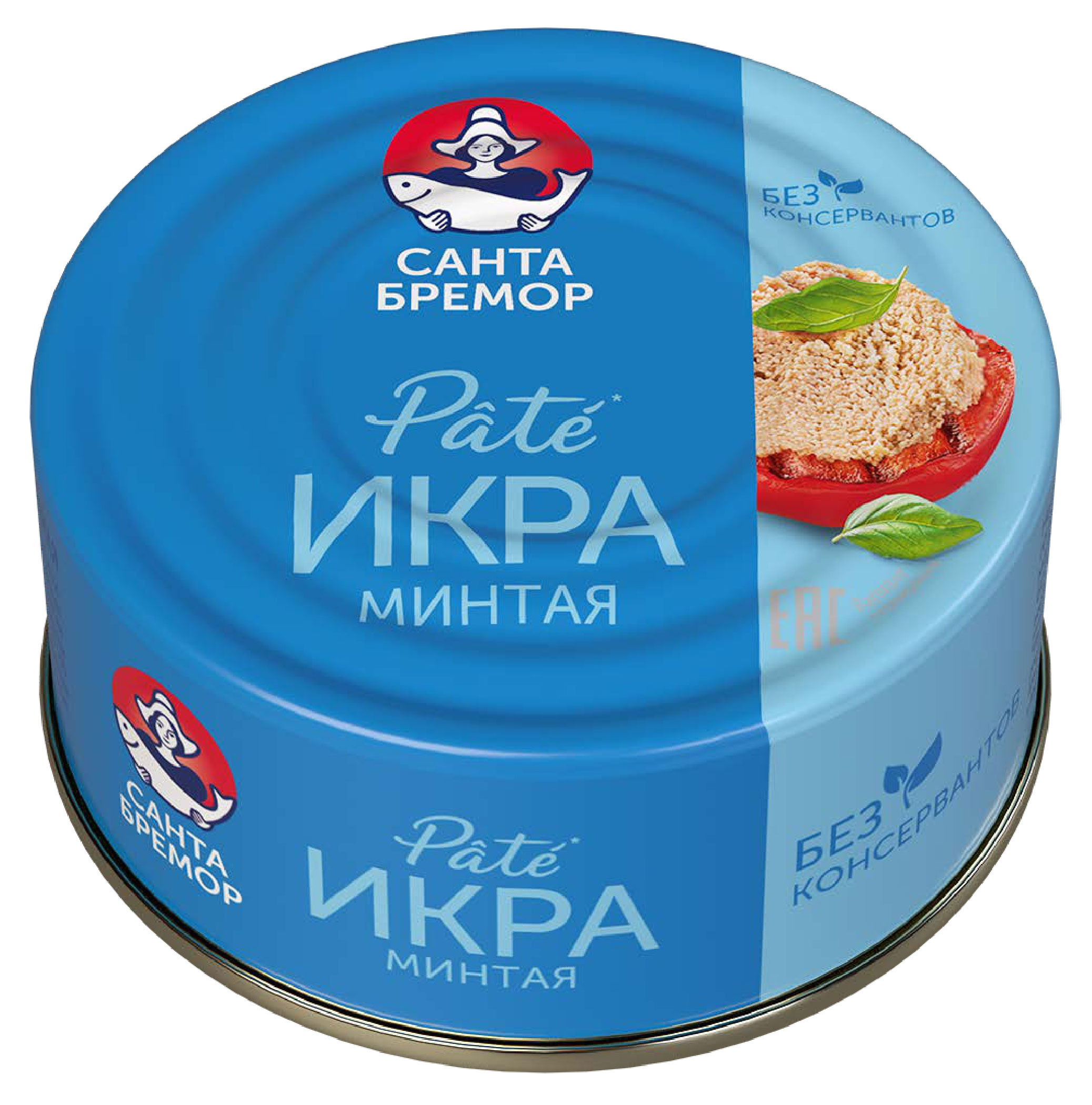 Икра минтая «Санта Бремор» Pate, 90 г