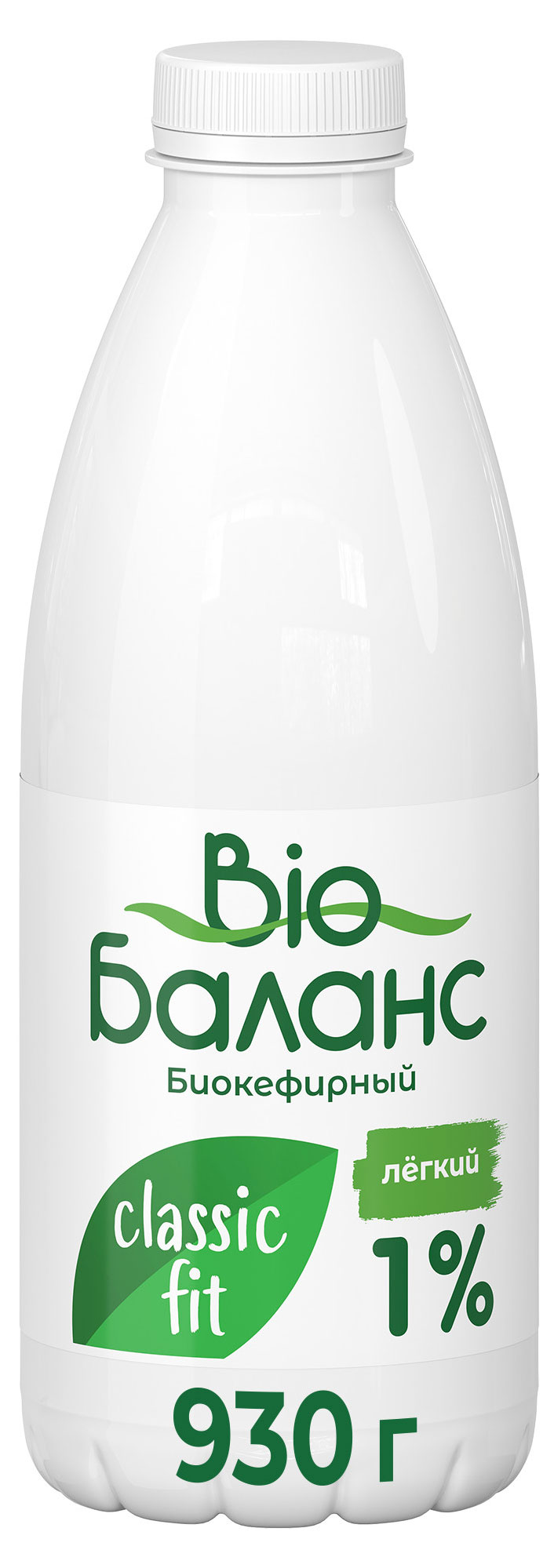 Био-кефир Bio balance 1% БЗМЖ, 930 г