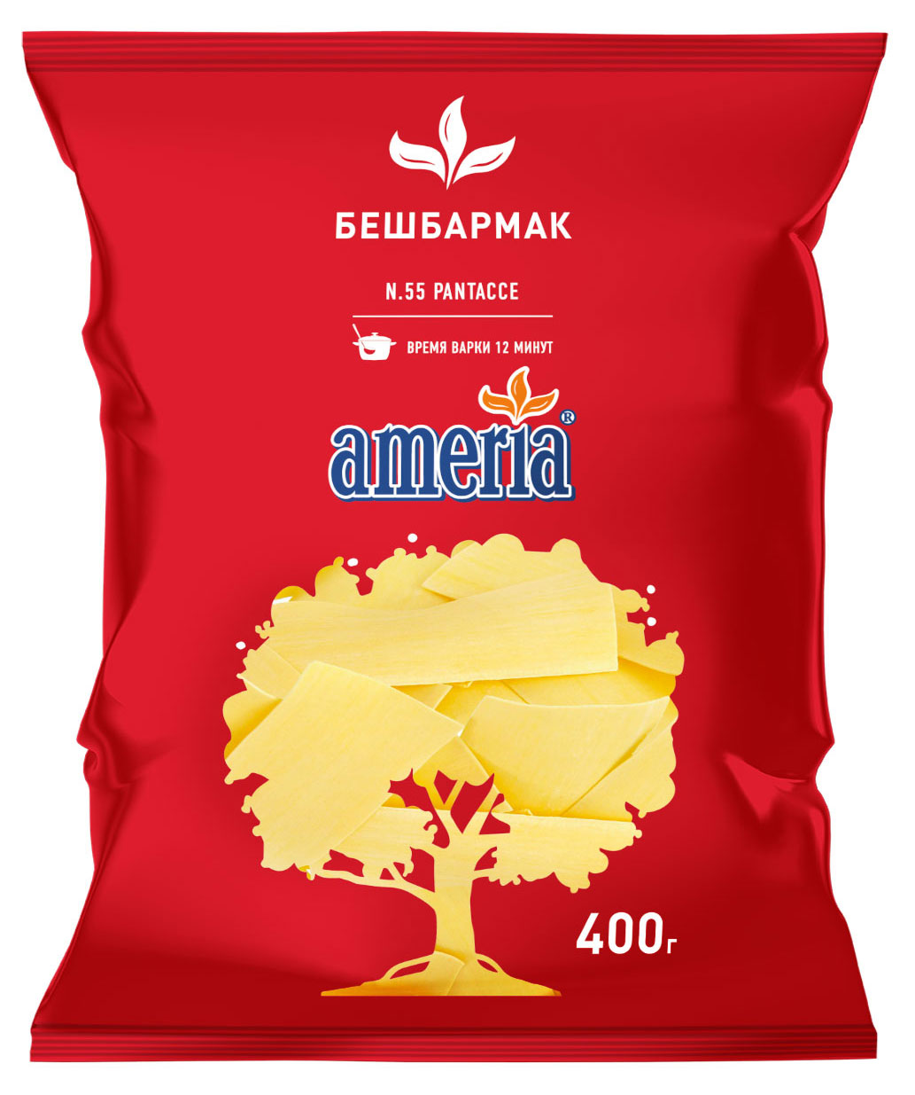 Макаронные изделия Ameria Бешбармак №55, 400 г