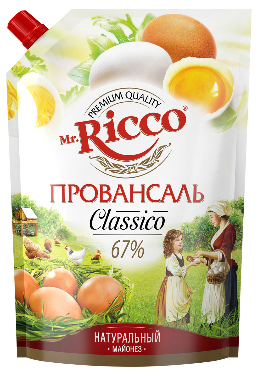 Майонез Mr. Ricco Classico Провансаль 67%, 800 мл