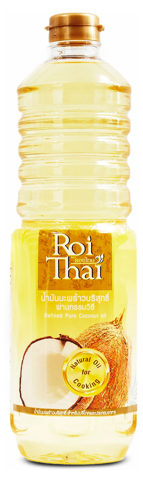 Масло кокосовое ROI THAI рафинированное, 1 л