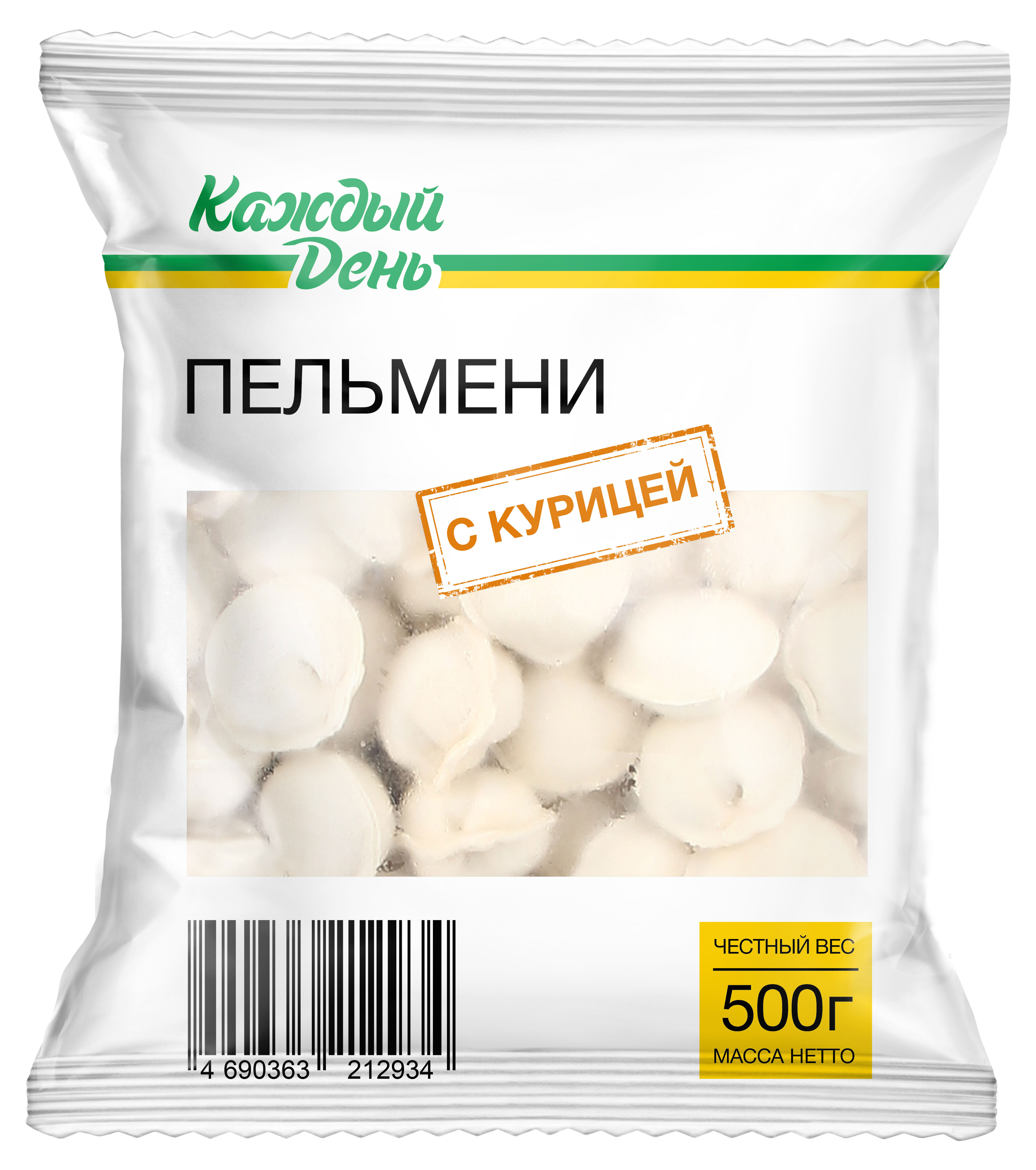 Пельмени «Каждый день» с курицей, 500 г