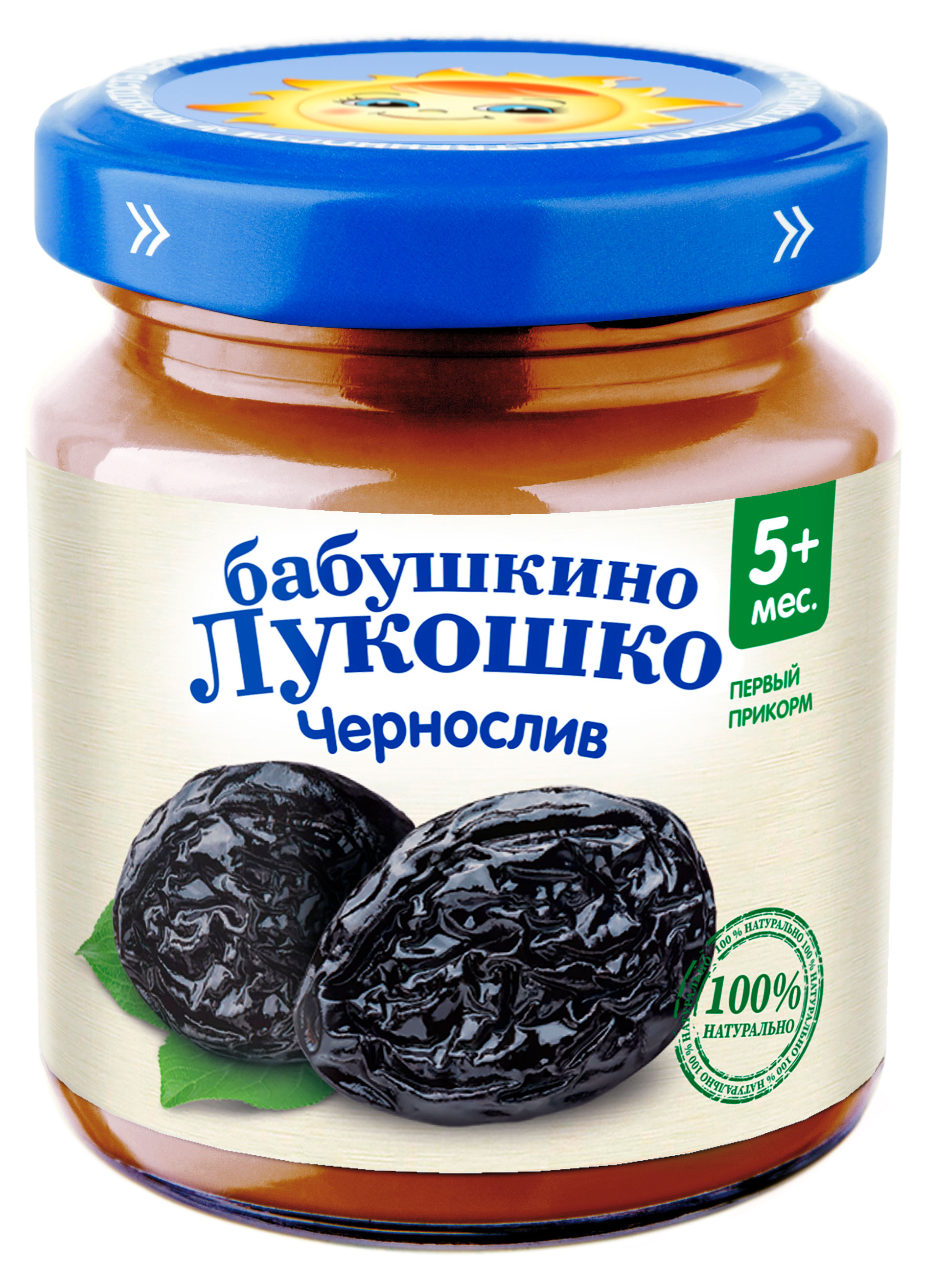 Пюре «Бабушкино Лукошко» Чернослив с 5 мес., 100 г