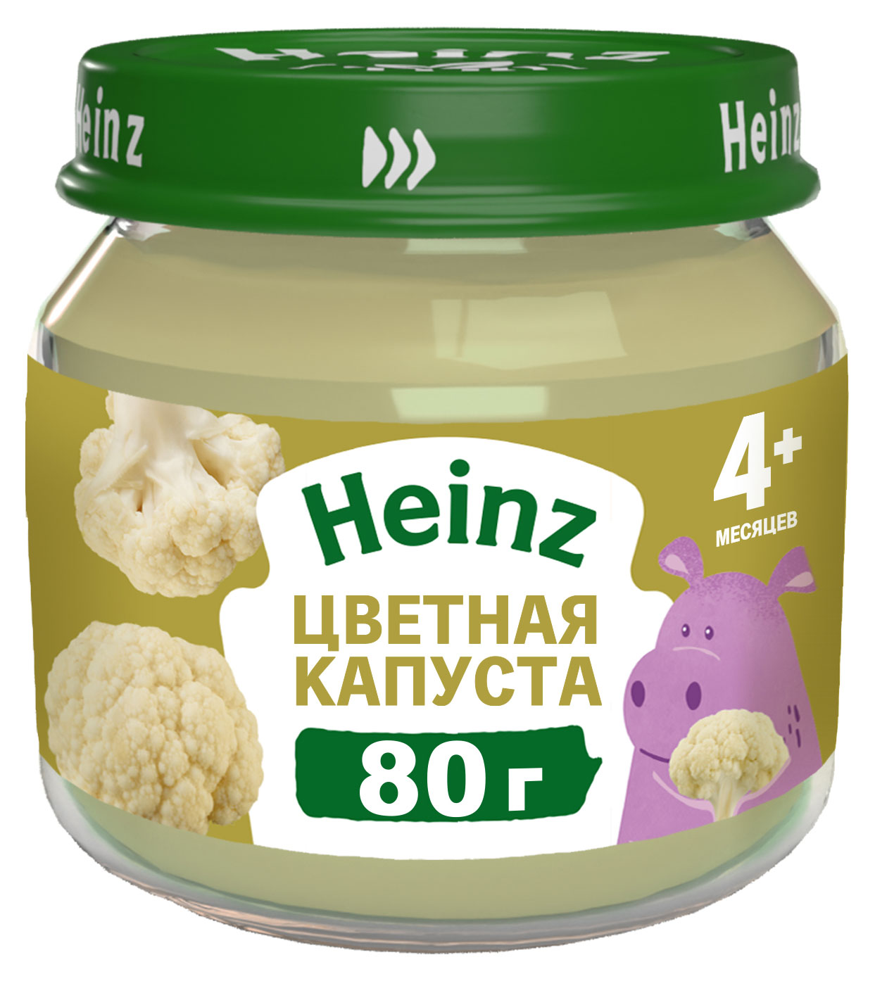 Пюре Heinz Цветная капуста с 4 мес., 80 г