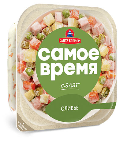 Салат Оливье «Санта Бремор» Самое время, 150 г