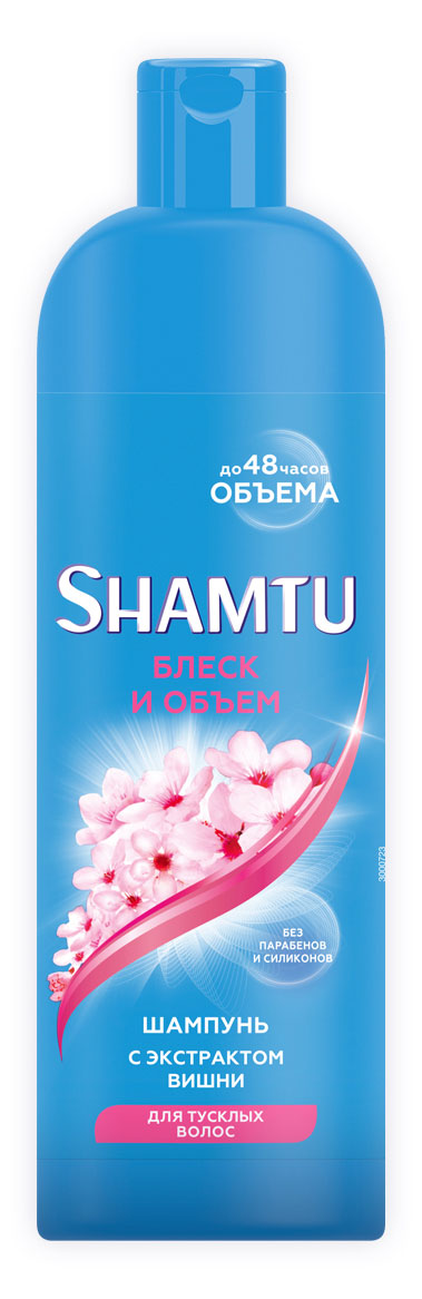 Шампунь для волос Shamtu с экстрактом Вишни, 500 мл