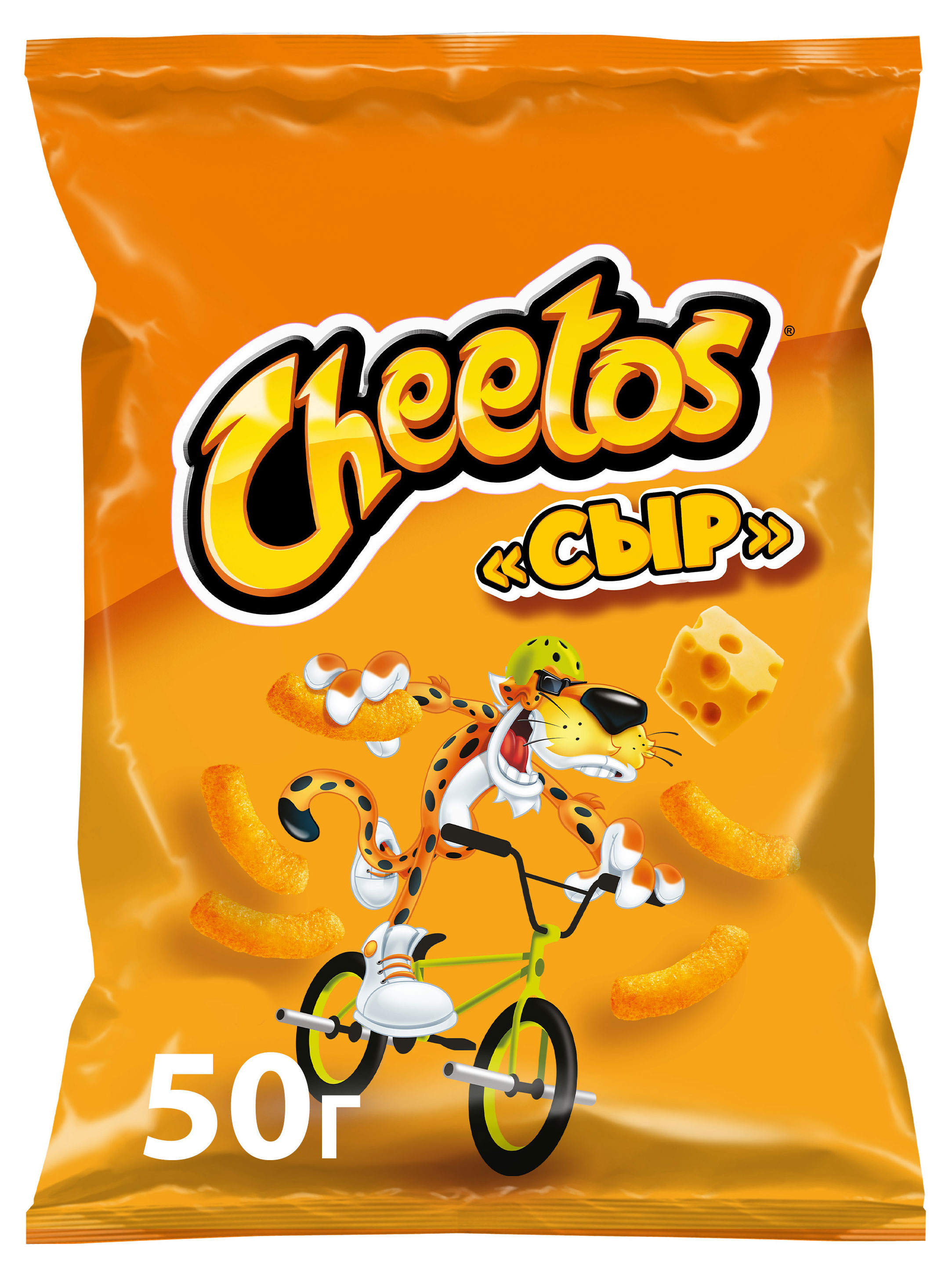 Снеки кукурузные Cheetos сыр, 55 г